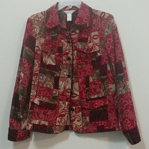Quilt pattern jacket